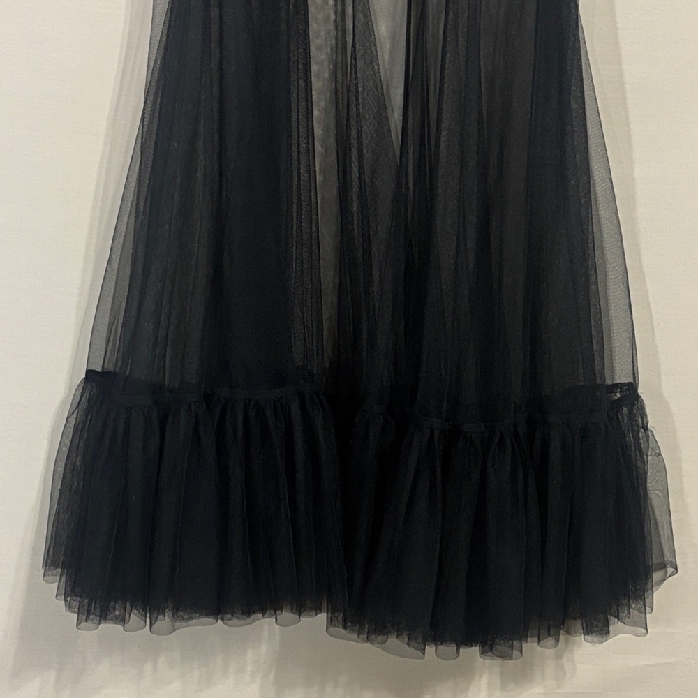WHY Dress Black Mesh Bomber & Tulle Skirt Set NWT Top M Skirts S/M - Picture 11 of 11